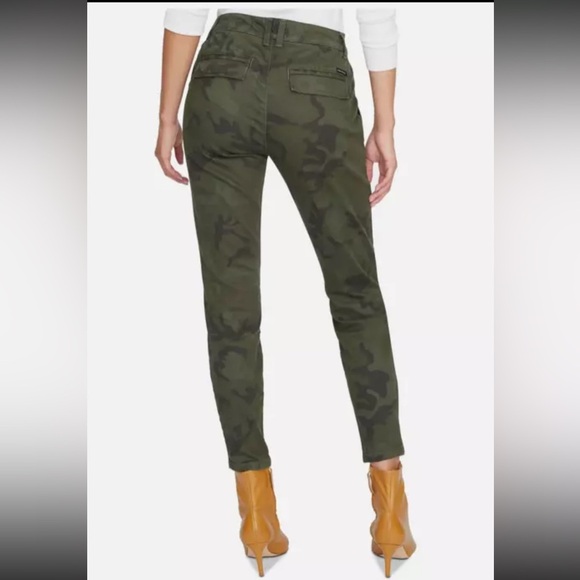 EUC Sanctuary Standard Surplus Olive Green Camo Pants - Picture 2 of 9